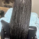 Small knotless waist length at braids by lara